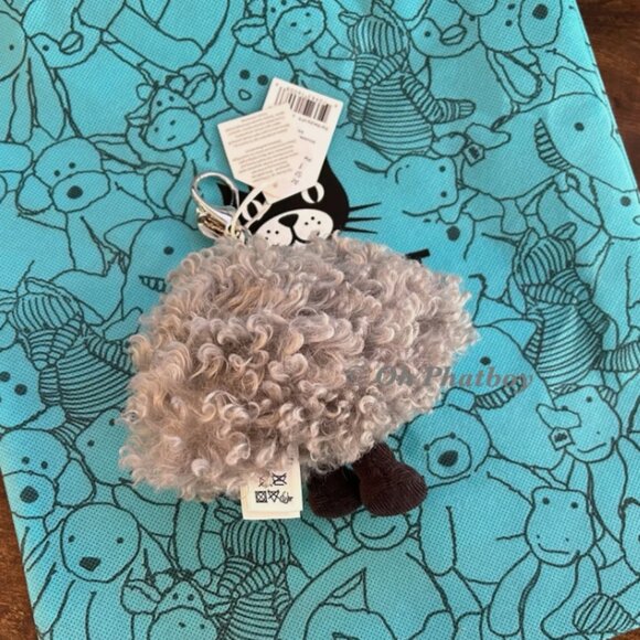JELLYCAT Amuseables Storm Cloud Bag Charm - Keychain New with Tags - Picture 2 of 8